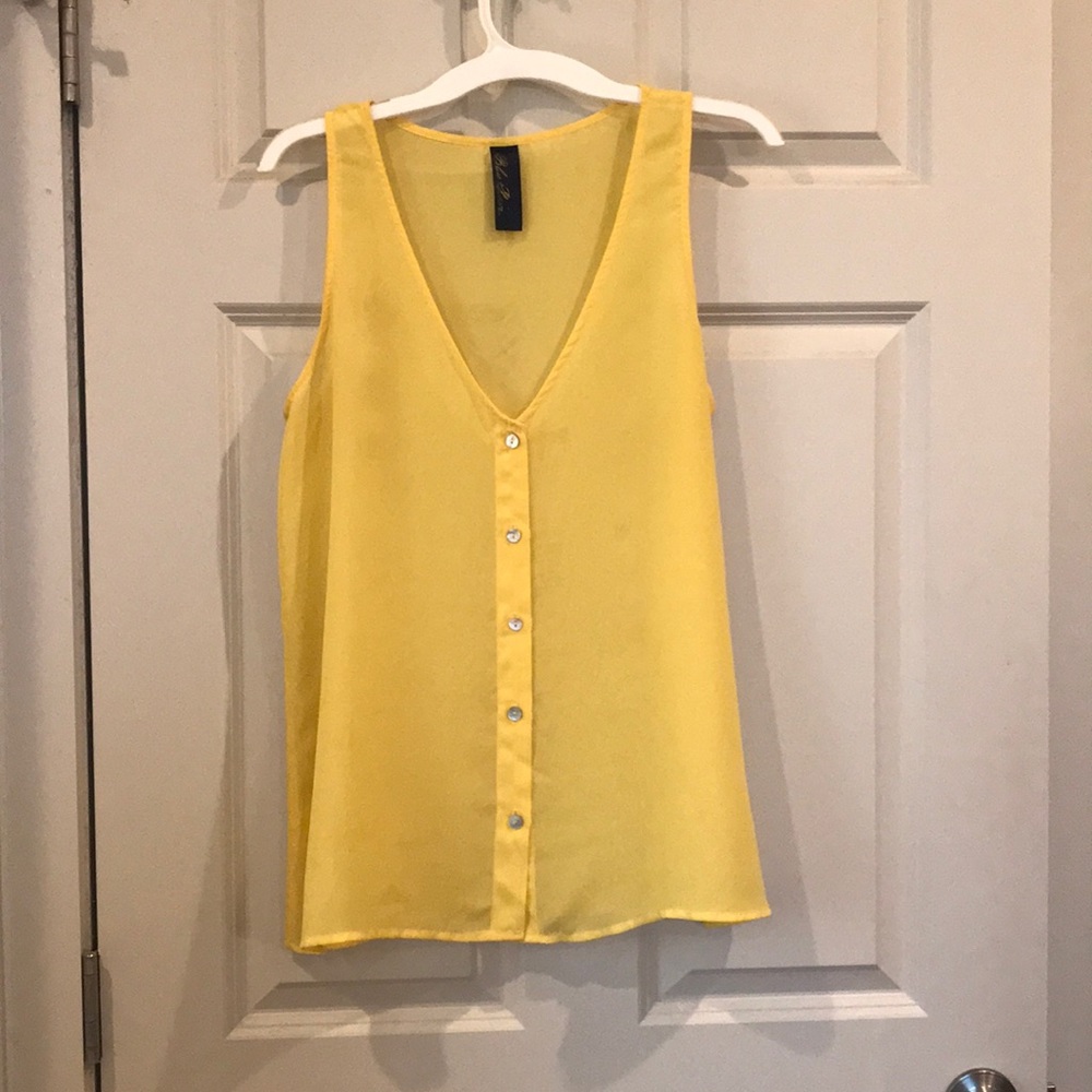 Yellow tank